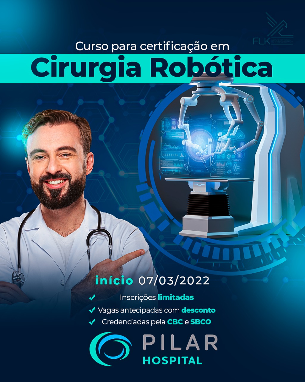 Certificação em Cirurgia Robótica 